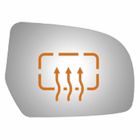 Subaru Legacy 2014 Passenger Side Heated Mirror Glass