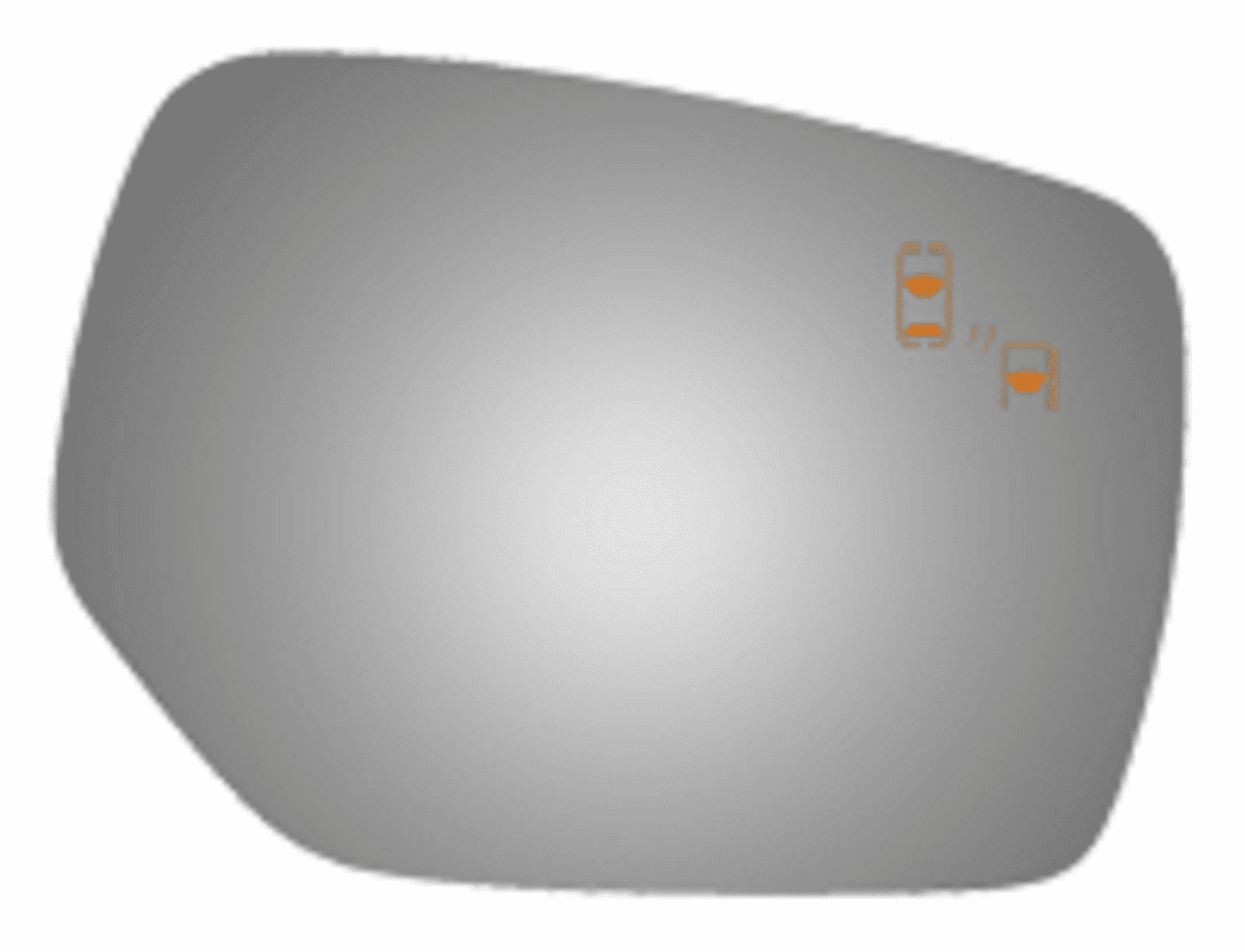 Subaru Legacy 2016 Passenger Right Side Mirror Glass Blind Spot