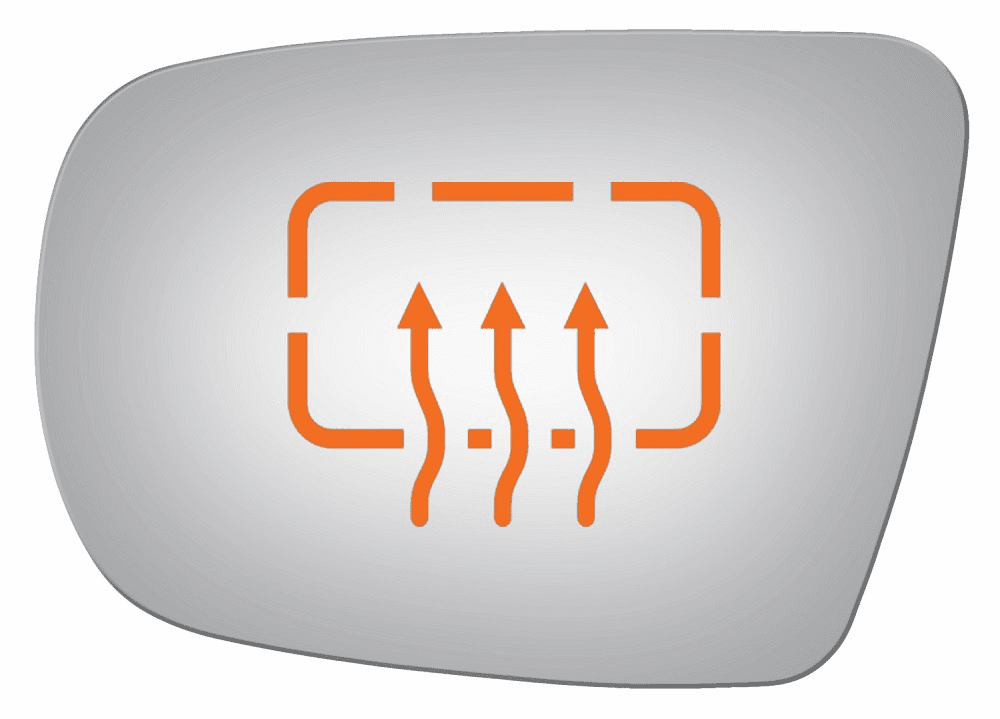 Subaru Outback 2005 Driver Side Heated Mirror Glass 