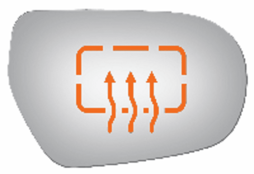 Subaru Outback 2008 Passenger Side Heated Mirror Glass 