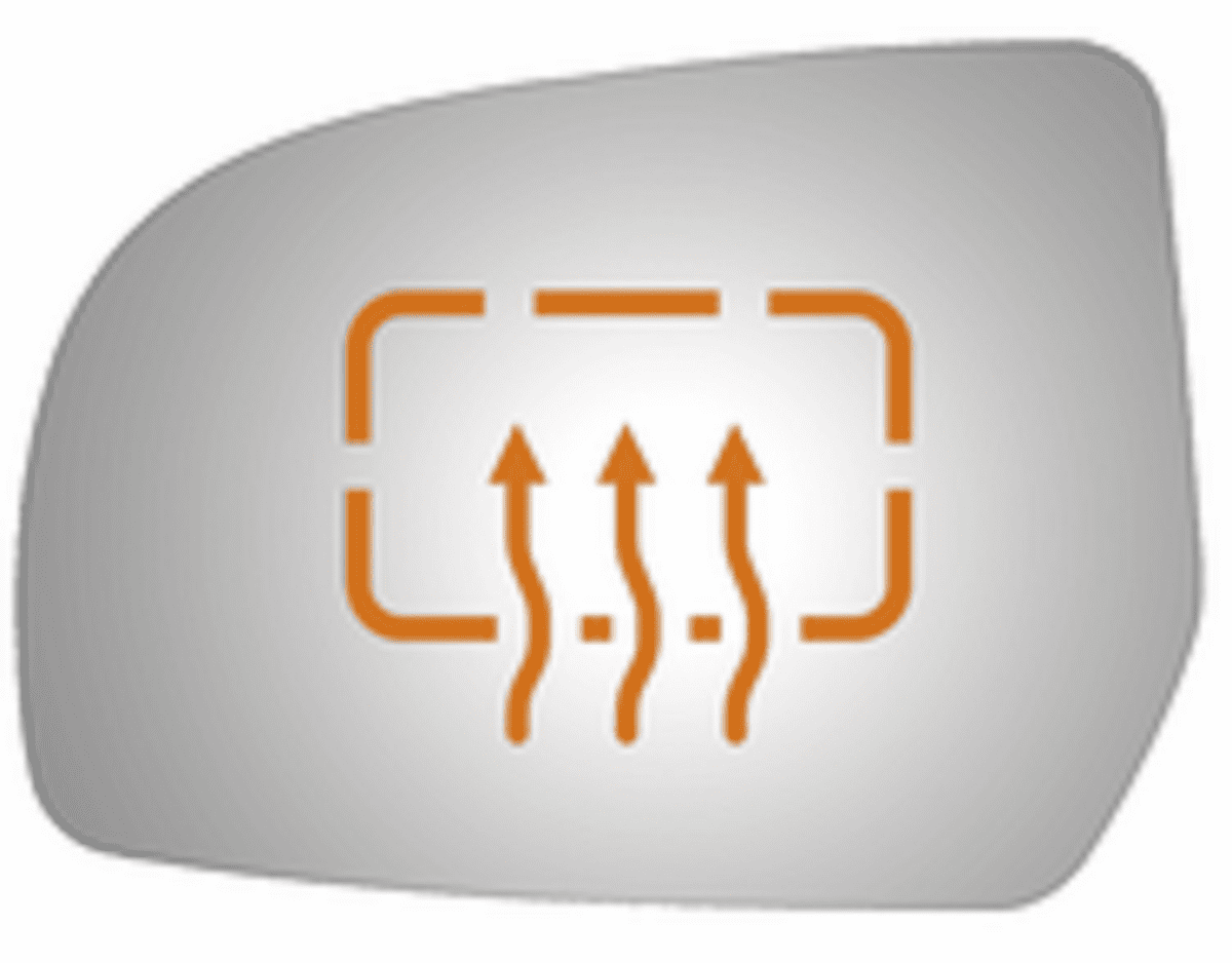 Subaru Outback 2010 Driver Left Side Mirror Glass Heated