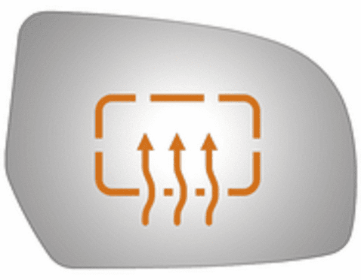 Subaru Outback 2010 Passenger Right Side Mirror Glass Heated