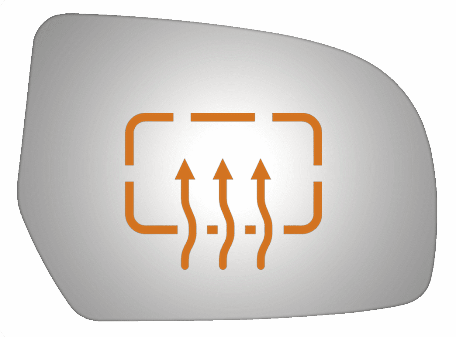 Subaru Outback 2010 Passenger Side Heated Mirror Glass