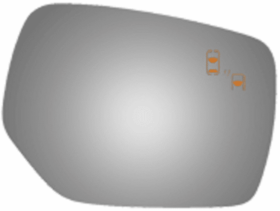 Subaru Outback 2016 Passenger Right Side Mirror Glass Blind Spot