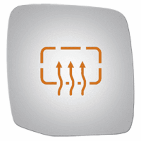 Subaru Tribeca 2009 Passenger Side Heated Mirror Glass