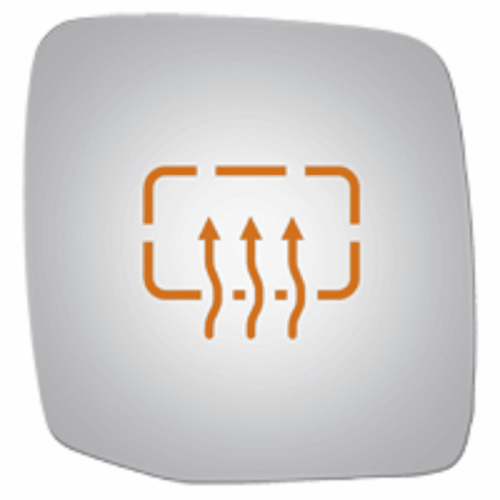 Subaru Tribeca 2010 Passenger Side Heated Mirror Glass