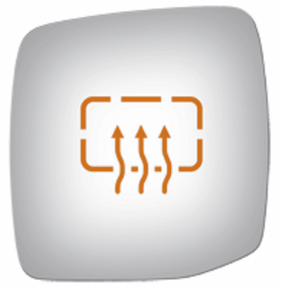 Subaru Tribeca 2013 Driver Side Heated Mirror Glass