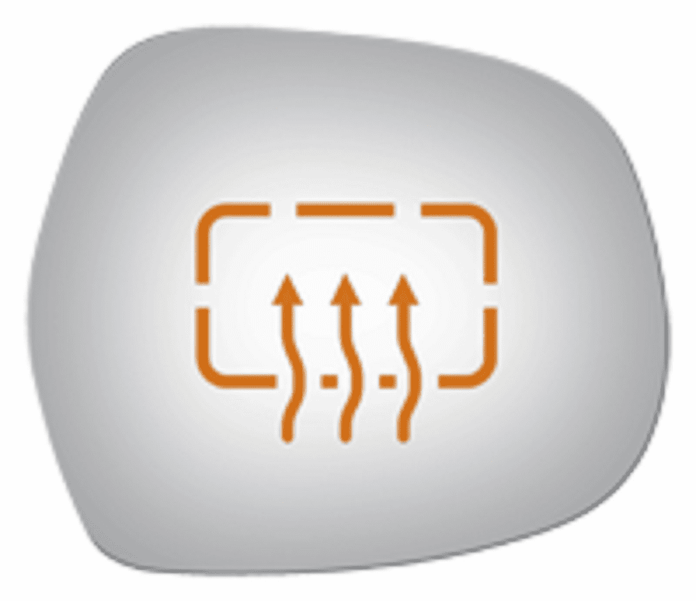 Toyota 4Runner 2007  Passenger Side Heated Mirror Glass