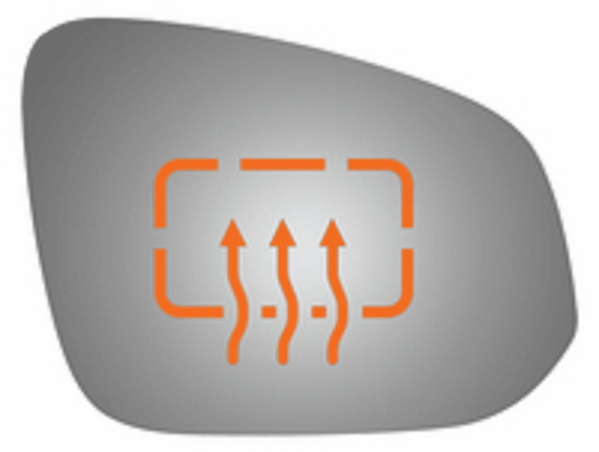 Toyota 4Runner 2014 Passenger Side Mirror Glass Heated