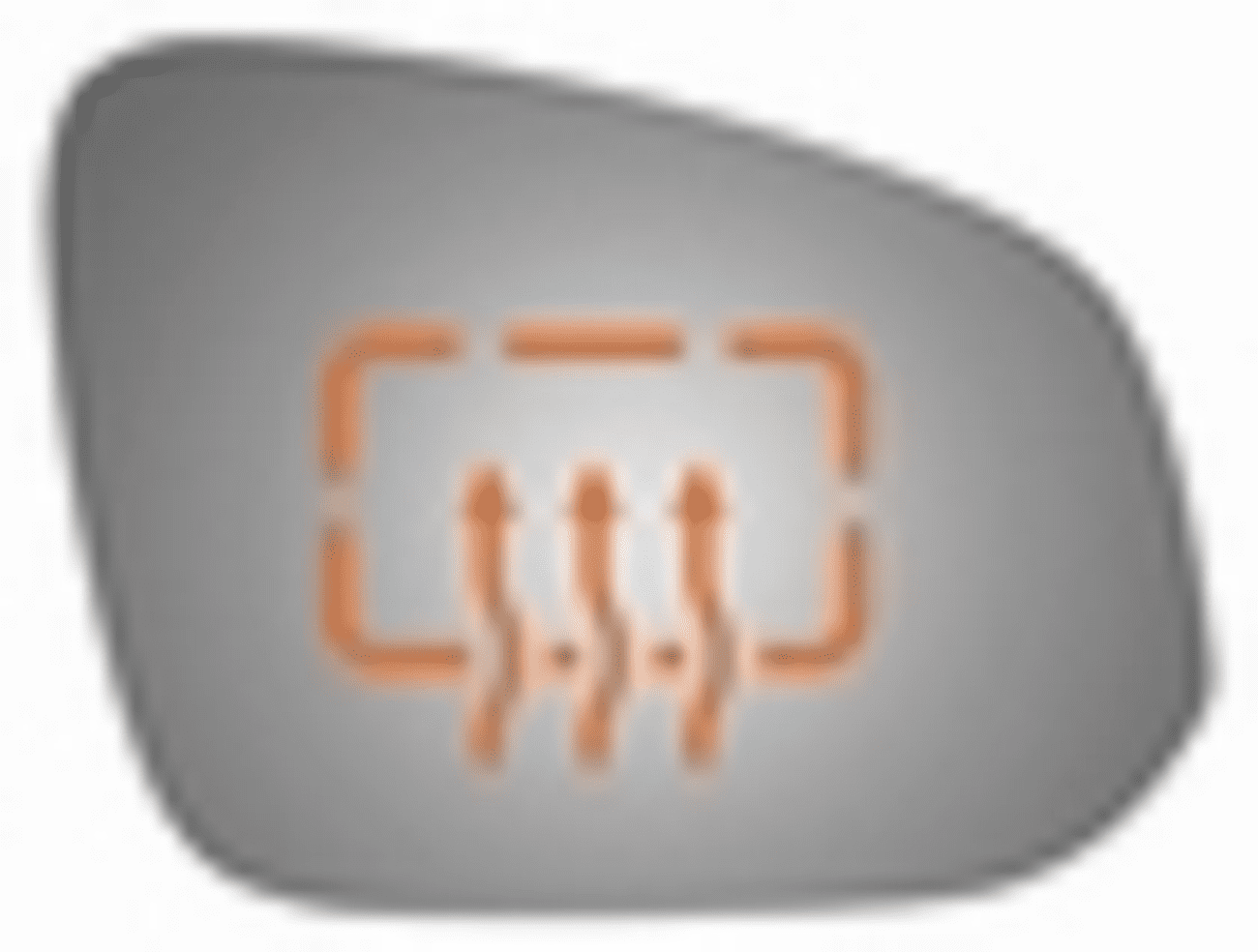 Toyota 4Runner 2017 Passenger Side Mirror Glass Heated