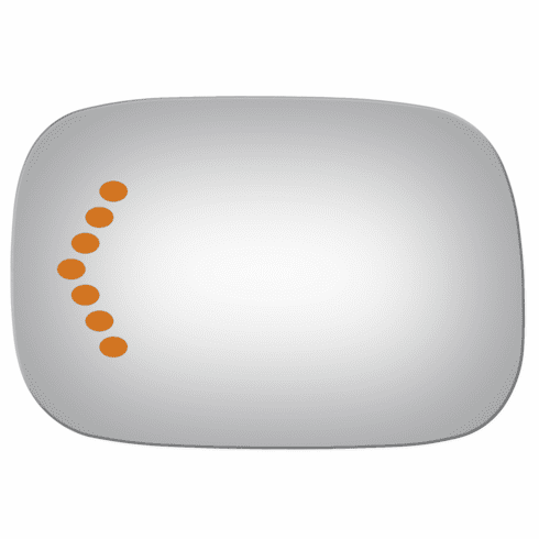 Toyota Avalon 2005  Driver Side Mirror Signaled Glass 