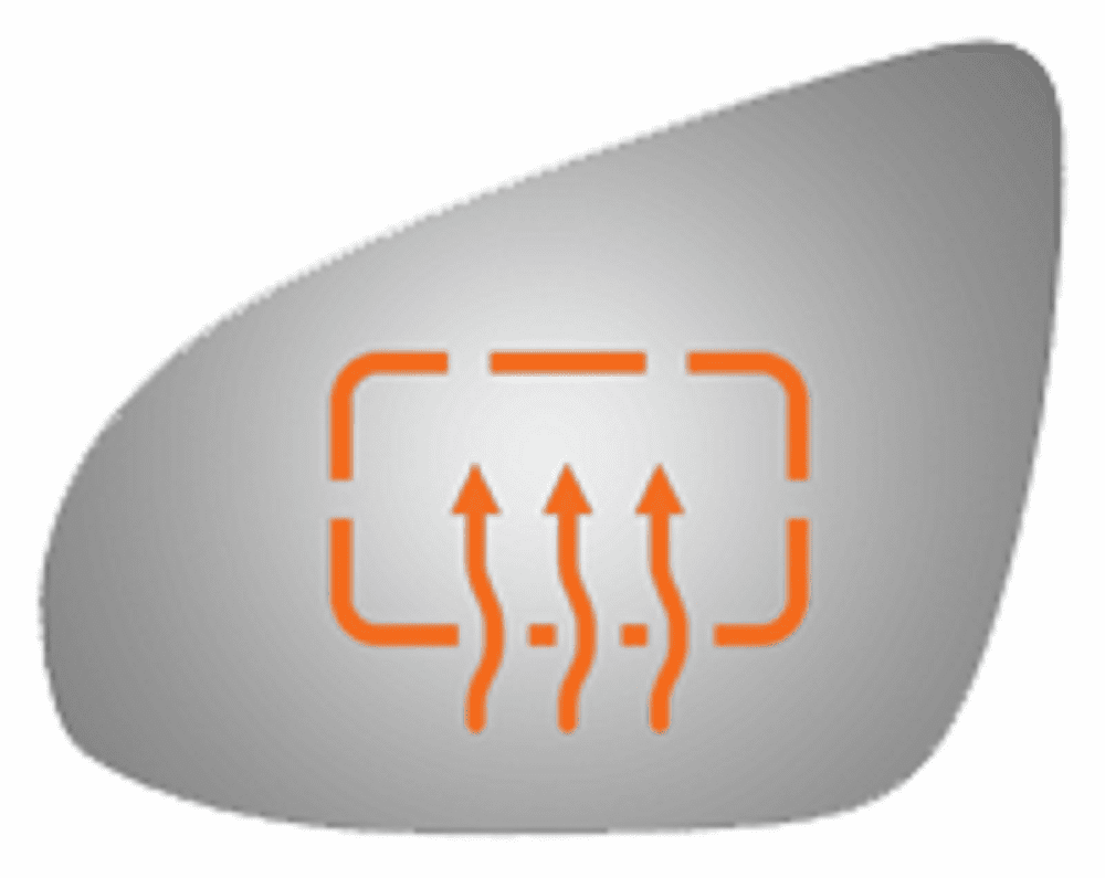 Toyota Avalon 2013 Driver Side Heated Mirror Glass 