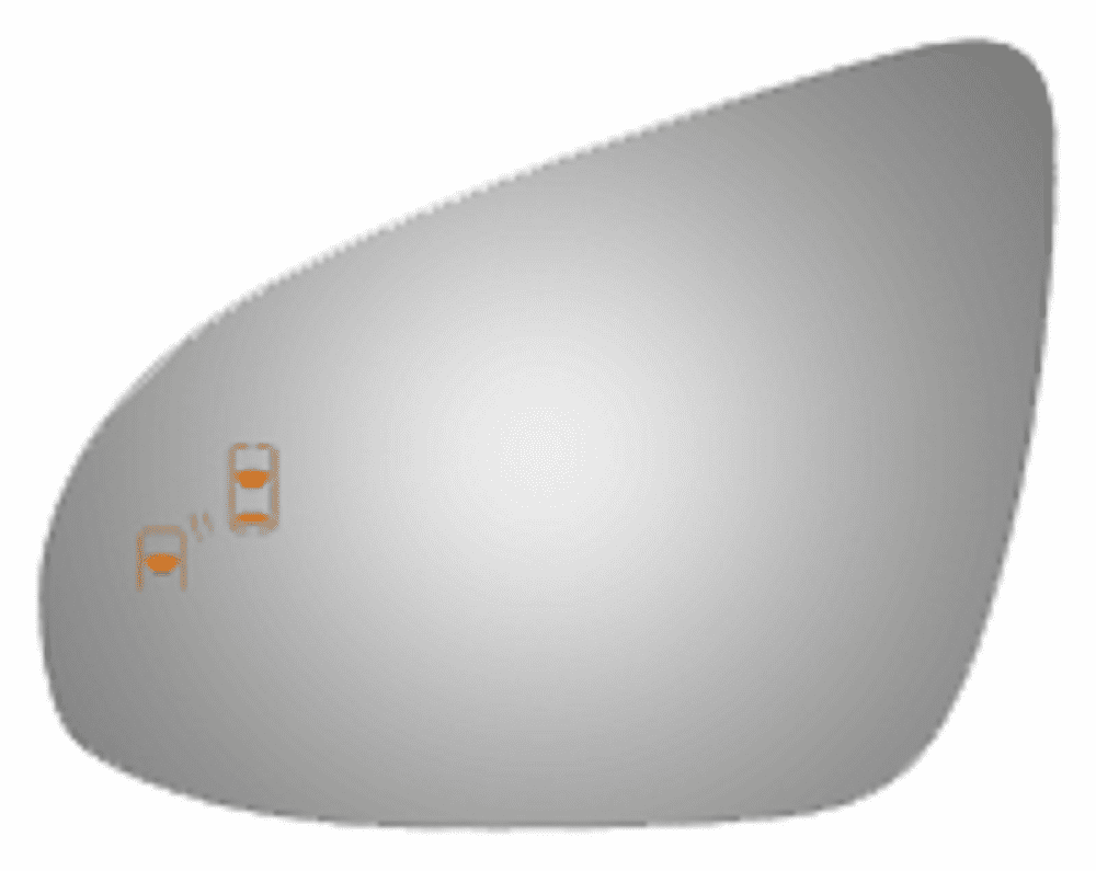 Toyota Avalon 2014 Driver Side Blind Spot Mirror Glass 