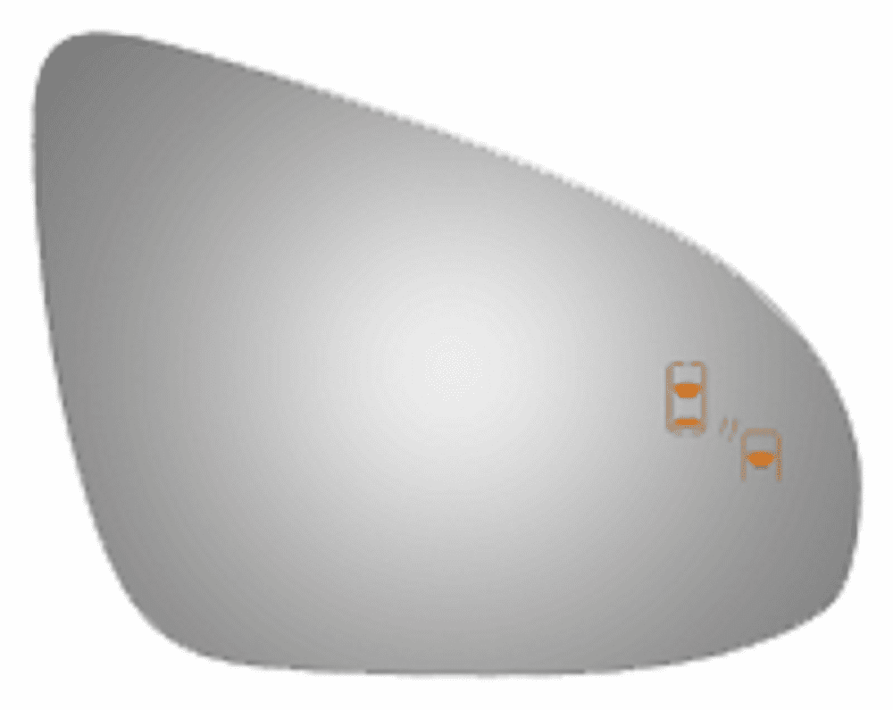 Toyota Avalon 2014 Passenger Side Blind Spot Mirror Glass 