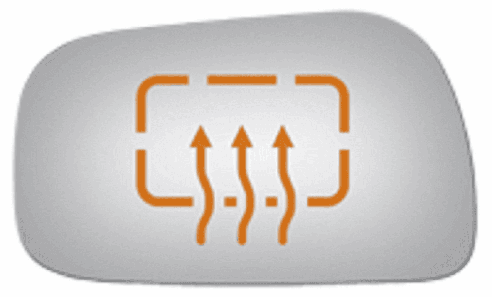 Toyota Camry 1998 Driver Side Heated Mirror Glass 