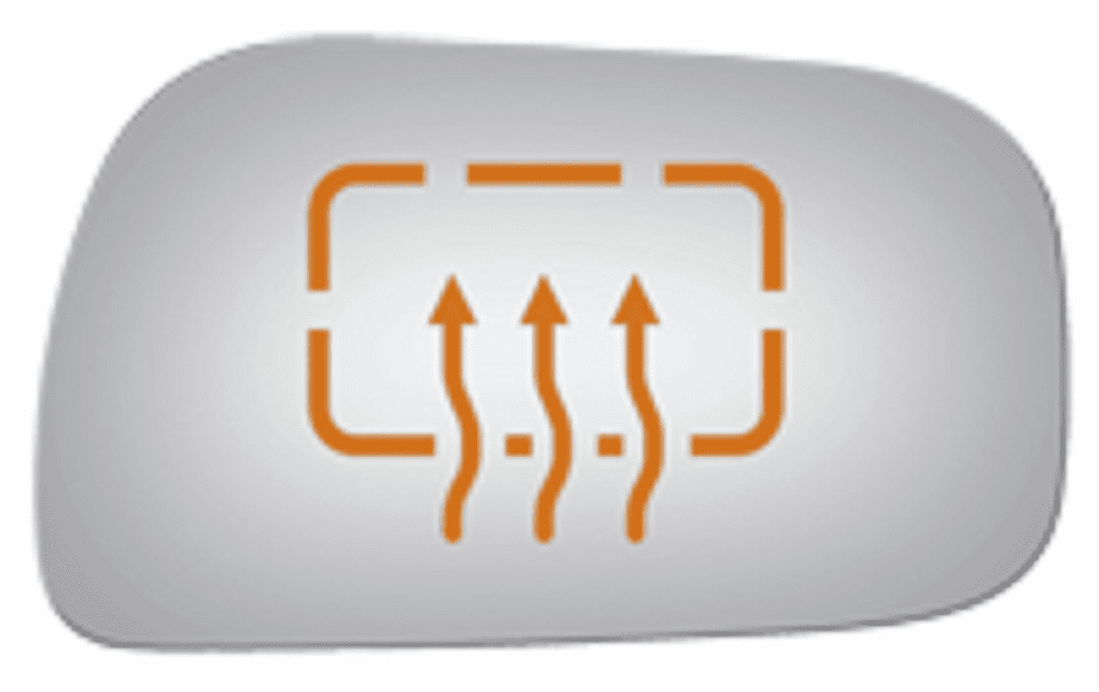 Toyota Camry 1998 Passenger Side Heated Mirror Glass 