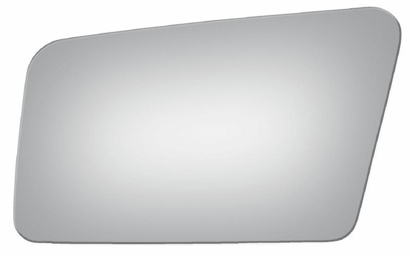 Toyota Corolla 1987 Driver Side Mirror Glass