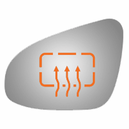 Toyota Corolla 2014 Driver Side Heated Mirror Glass