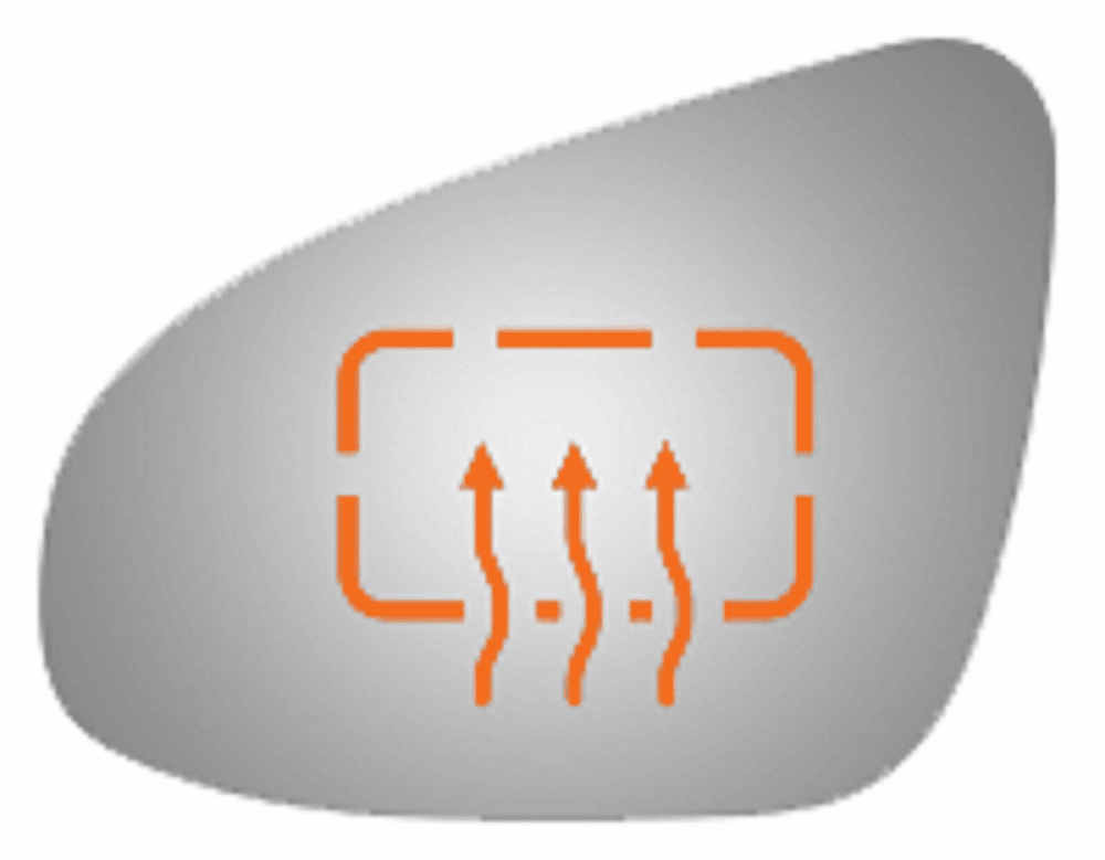 Toyota Corolla 2014 Driver Side Heated Mirror Glass