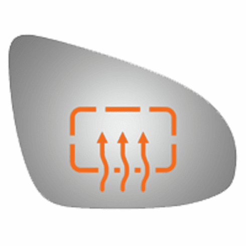 Toyota Corolla 2014 Passenger Side Heated Mirror Glass