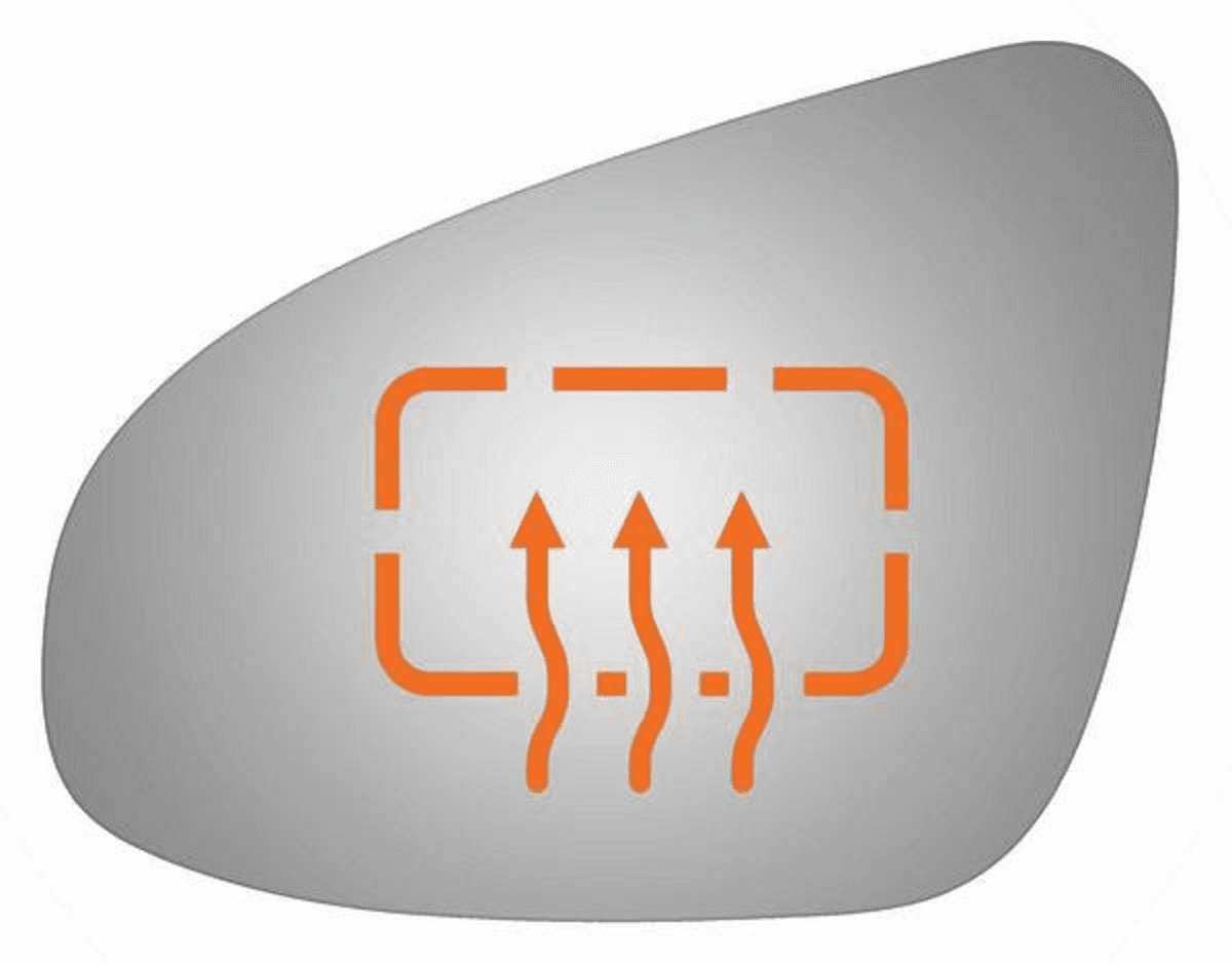 Toyota Corolla 2015 Driver Side Mirror Glass Heated 