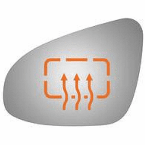 Toyota Corolla 2017 Driver Side Mirror Glass Heated 