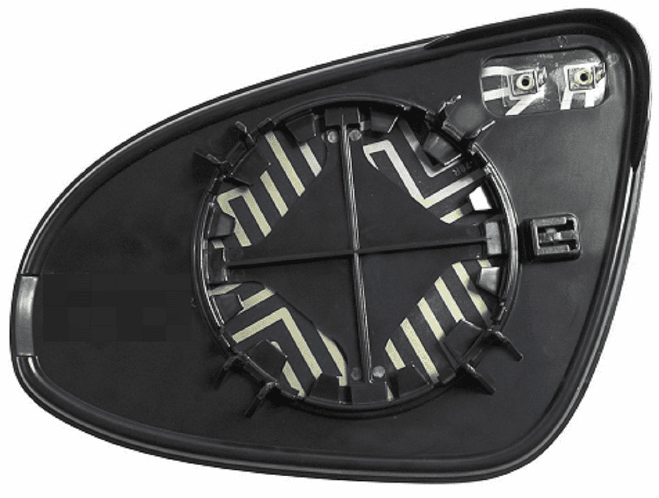 Toyota Corolla 2017 Passenger Side Mirror Glass W/Backing Plate