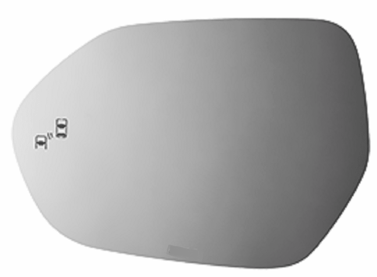Toyota Corolla 2019 2020 2021 2022 2023 2024 Left Driver Side Mirror Glass Blind Spot Icon