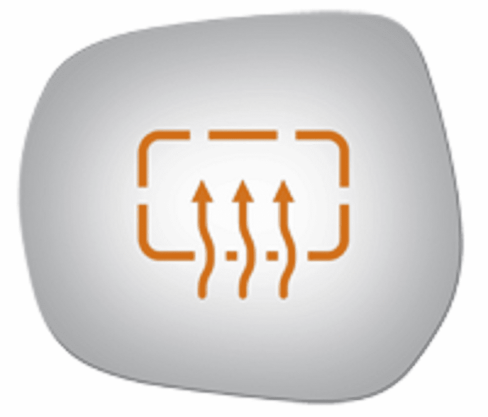 Toyota Land cruiser 2013 2014 Driver Side Heated Mirror Glass