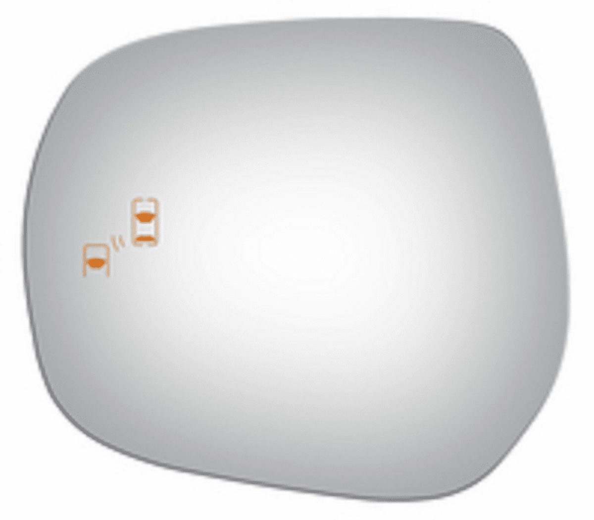 Toyota Land Cruiser 2016 Driver Side Blind Spot Mirror Glass