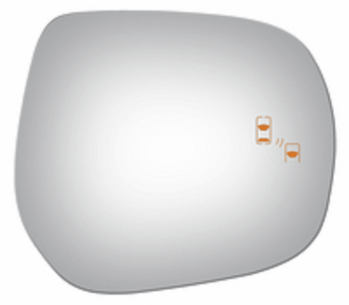 Toyota Land Cruiser 2016 Passenger Side Mirror Glass Blind Spot 