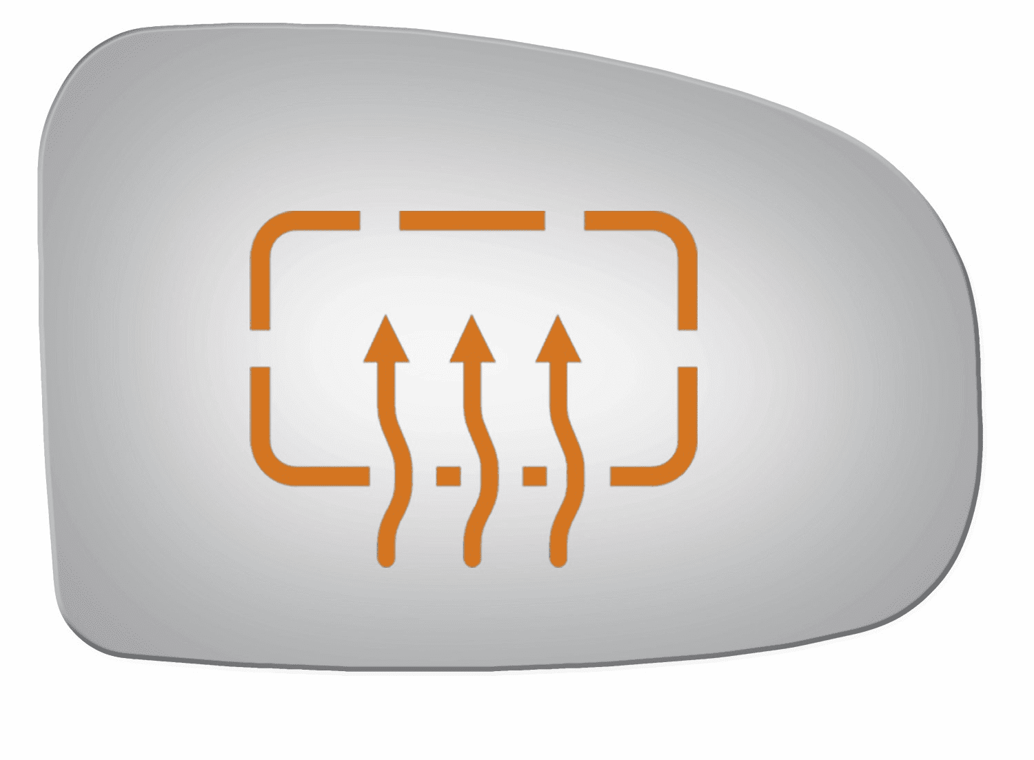 Toyota Prius 2010 2011 2012 2013 2014 Passenger Side Mirror Glass