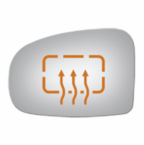 Toyota Prius 2015 Driver Side Mirror Glass Heated 