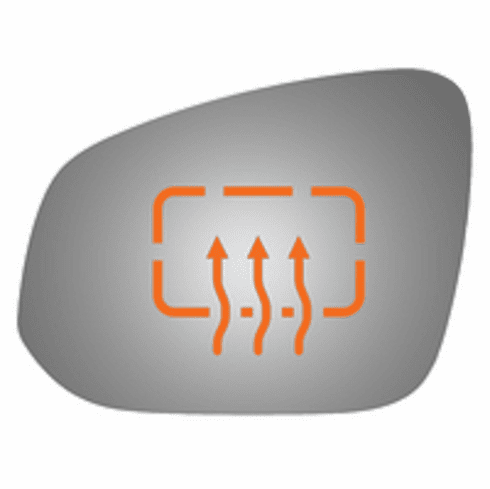 Toyota Rav4 2015 Driver Side Mirror Glass Heated