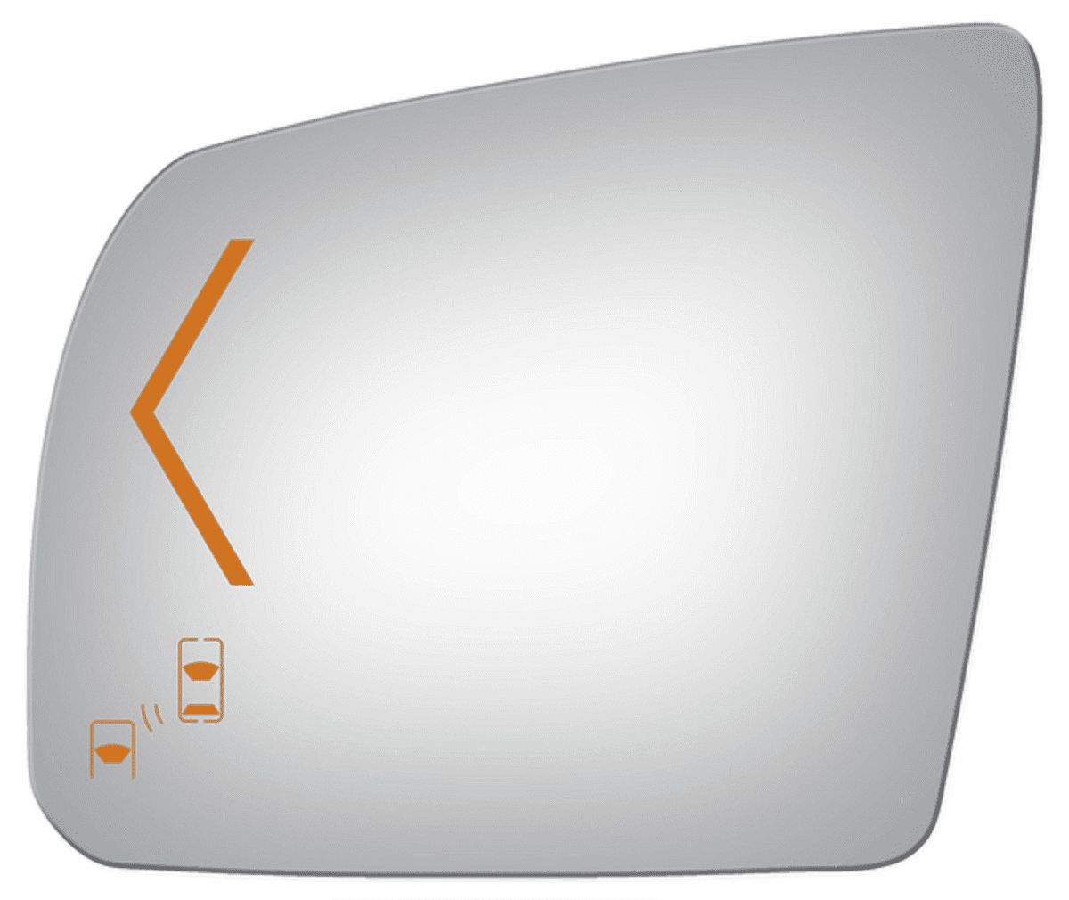 Toyota Sequoia 2013 Driver Side Mirror Glass Blind Spot W/Signal