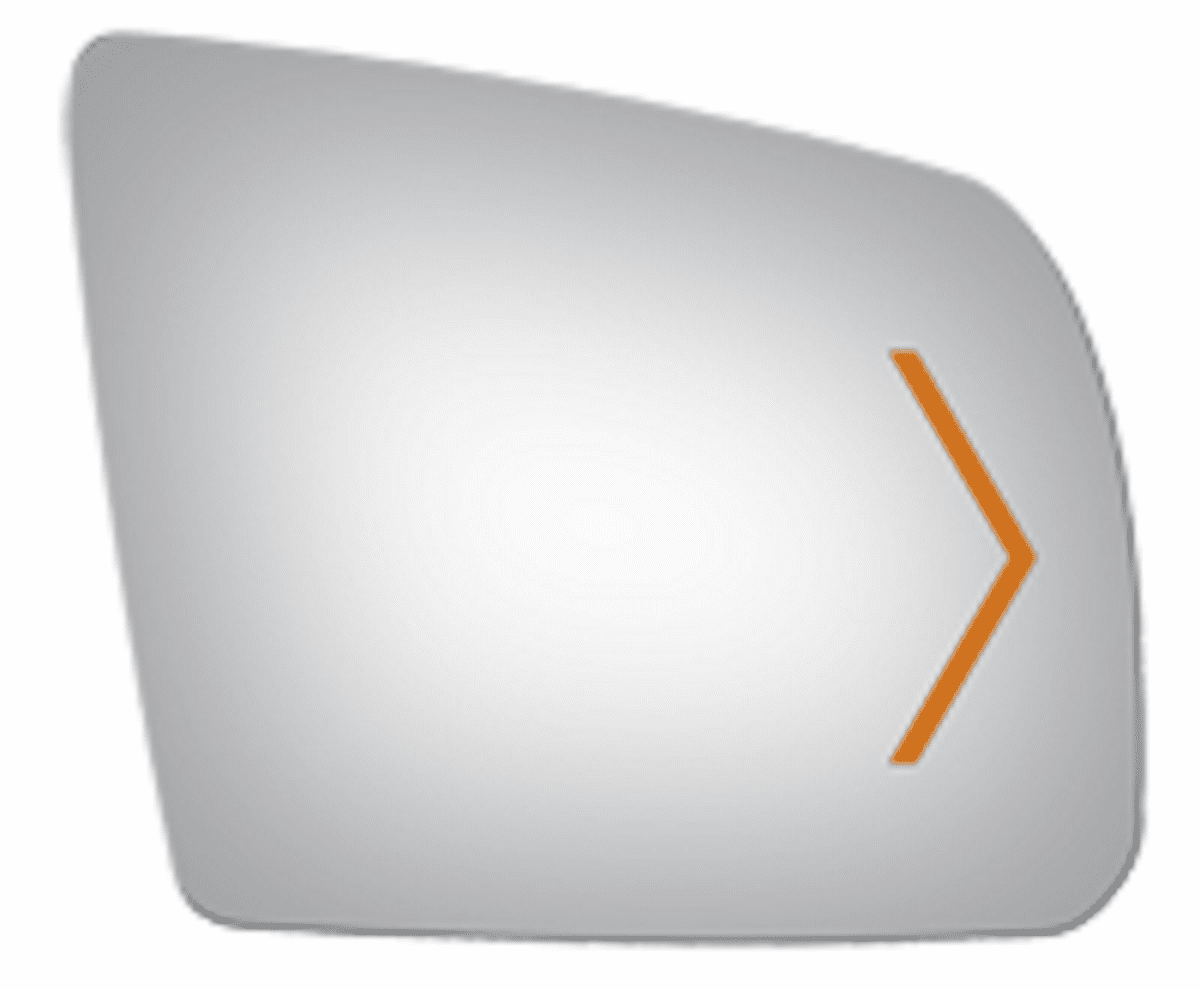 Toyota Sequoia 2015 Passenger Side Mirror Glass Signal