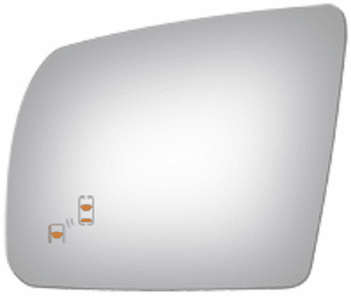 Toyota Sequoia 2018 2019 2020 2021 2022 Left Driver Side Mirror Glass with Blind Spot