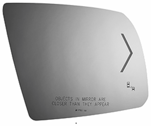 Toyota Sequoia 2018 2019 2020 2021 2022 Right Passenger Side Mirror Glass with Signal & Blind Spot 