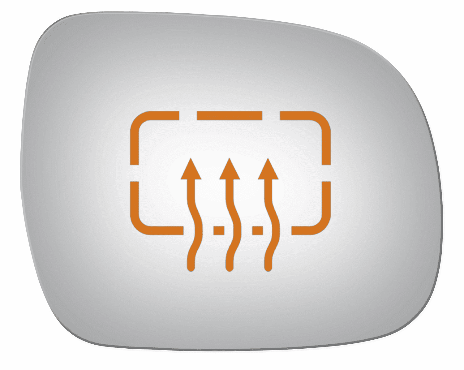 Toyota Sienna 2004 2005 2006 2007 Passenger Side Mirror Glass