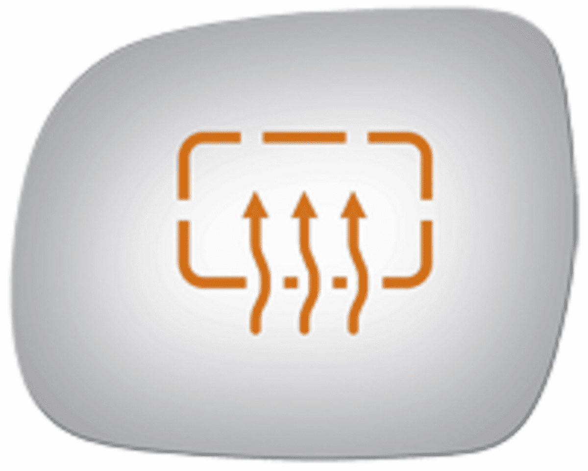 Toyota Sienna 2004 Driver Left Side Mirror Glass Heated