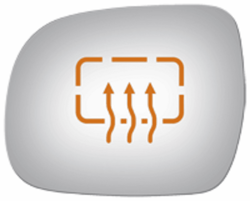 Toyota Sienna 2008 2009 2010 Driver Side Heated Mirror Glass