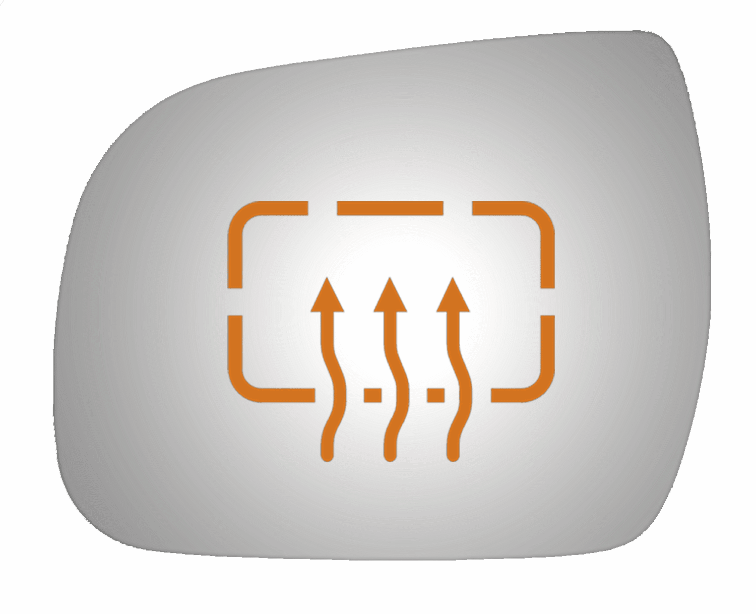 Toyota Sienna 2011 2012 2013 Driver Side Heated Mirror Glass