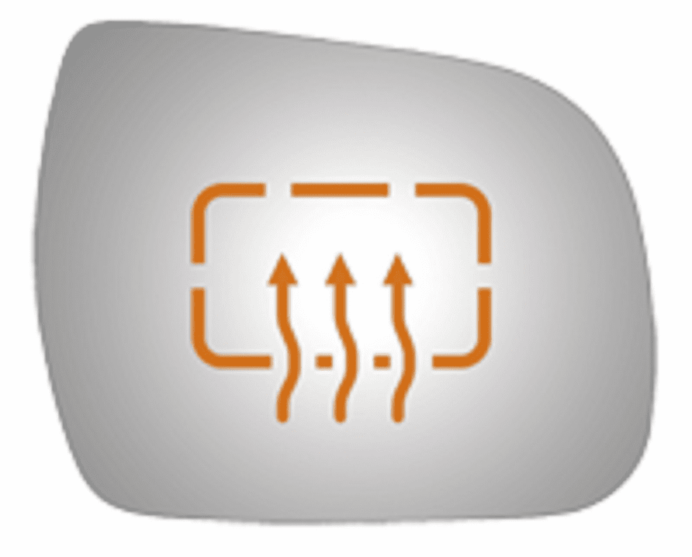 Toyota Sienna 2011 2012 2013 Passenger Side Heated Mirror Glass 