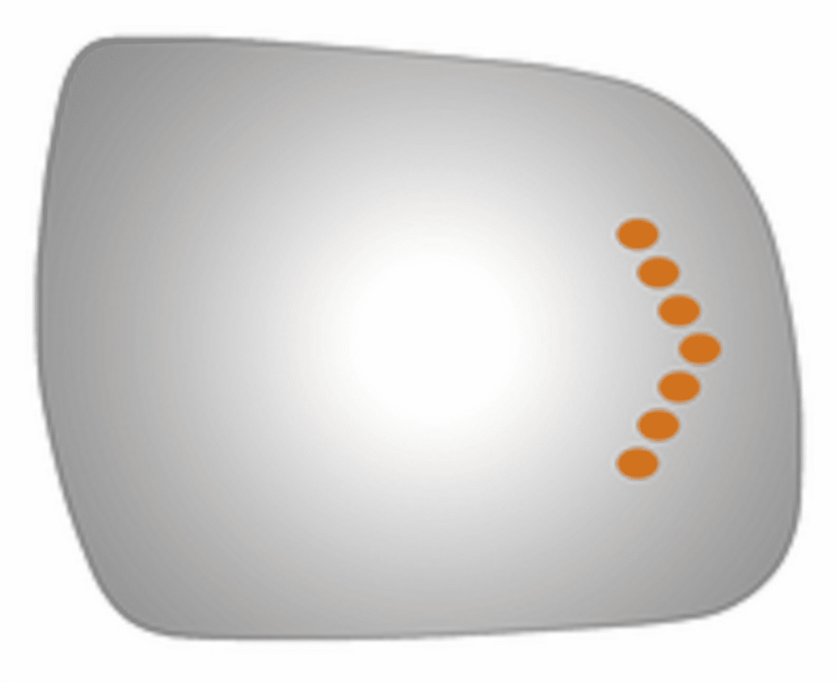 Toyota Sienna 2012 Passenger Right Mirror Glass Signal Icon