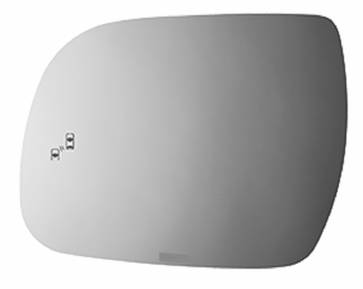 Toyota Sienna 2013 2014 2015 2016 2017 2018 2019 2020 Left Driver Side Mirror Glass with Blind Spot Icon