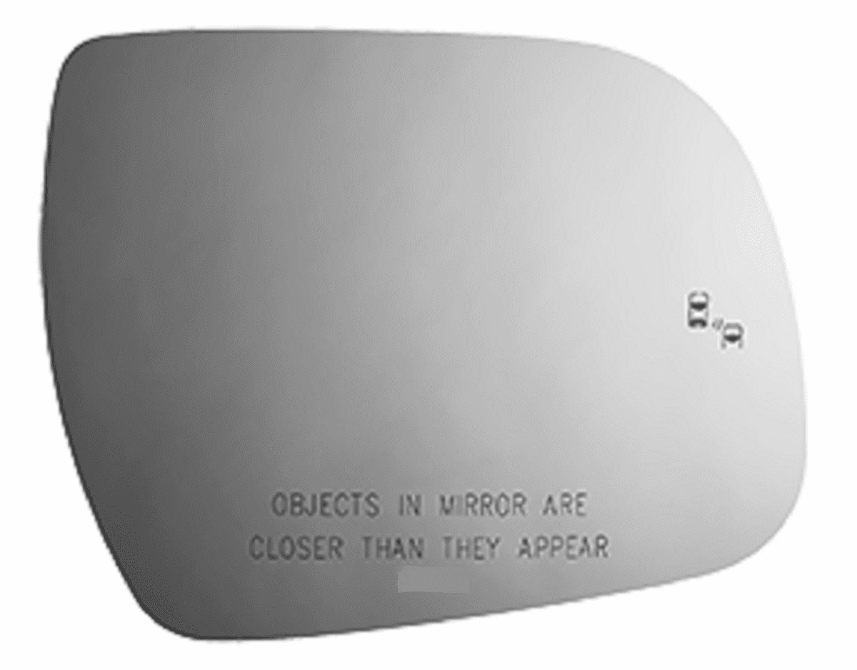 Toyota Sienna 2013 2014 2015 2016 2017 2018 2019 2020 Right Passenger Side Mirror with Blind Spot Icon