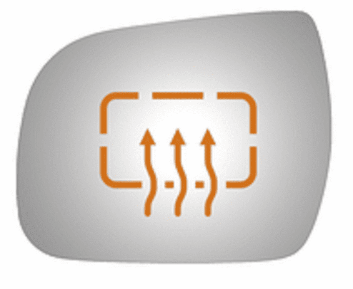 Toyota Sienna 2014 Driver Left Mirror Glass Heated