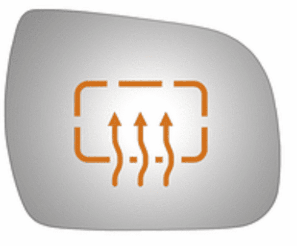 Toyota Sienna 2014 Passenger Right Side Mirror Heated