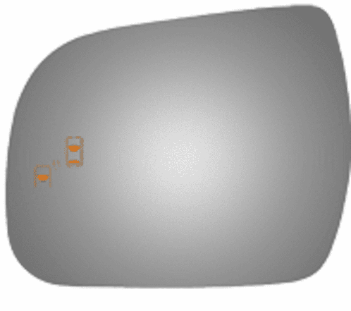 Toyota Sienna 2015 Driver Left Side Mirror Glass Blind Spot Icon