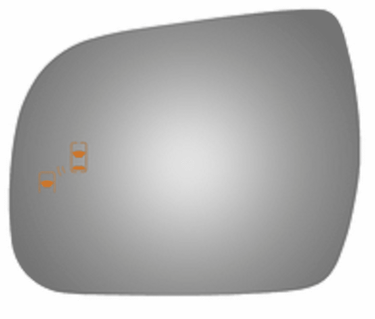 Toyota Sienna 2017 Driver Left Side Mirror Glass Blind Spot Icon